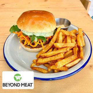 Banh mi burger végé